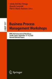 Cover image: Business Process Management Workshops 9783030664978