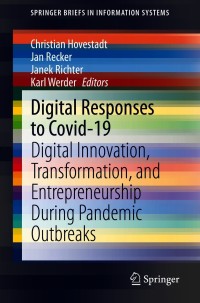 表紙画像: Digital Responses to Covid-19 9783030666101