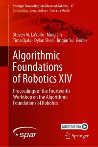 Cover image: Algorithmic Foundations of Robotics XIV 9783030667221