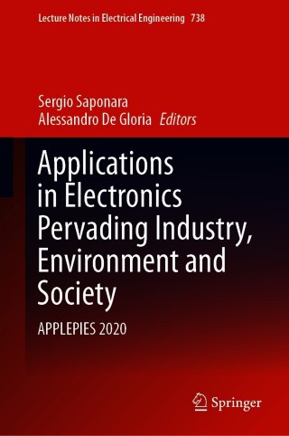 Cover image: Applications in Electronics Pervading Industry, Environment and Society 9783030667283
