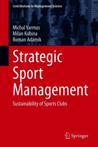 Cover image: Strategic Sport Management 9783030667320
