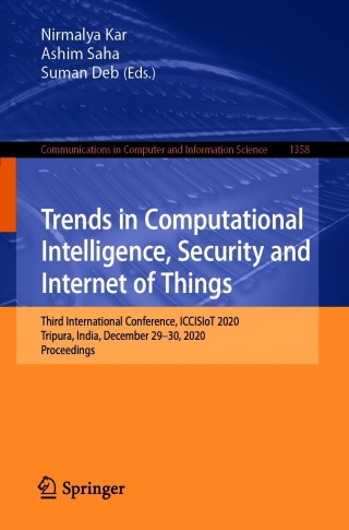 Immagine di copertina: Trends in Computational Intelligence, Security and Internet of Things 1st edition 9783030667627