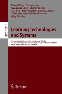 Cover image: Learning Technologies and Systems 9783030669058