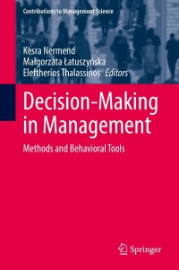 Imagen de portada: Decision-Making in Management 9783030670191