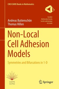 Imagen de portada: Non-Local Cell Adhesion Models 9783030671105