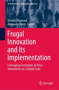 Imagen de portada: Frugal Innovation and Its Implementation 9783030671181