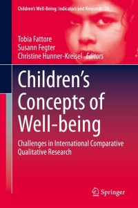 Cover image: Children’s Concepts of Well-being 9783030671662