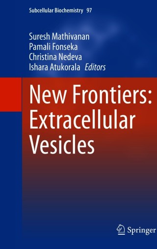 Cover image: New Frontiers:  Extracellular Vesicles 9783030671709