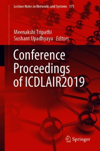 Imagen de portada: Conference Proceedings of ICDLAIR2019 9783030671860