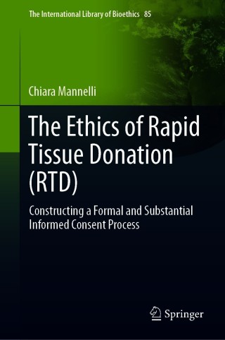 Cover image: The Ethics of Rapid Tissue Donation (RTD) 9783030672003