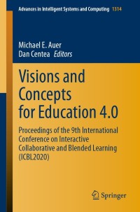 表紙画像: Visions and Concepts for Education 4.0 9783030672089