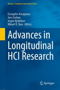 表紙画像: Advances in Longitudinal HCI Research 9783030673215