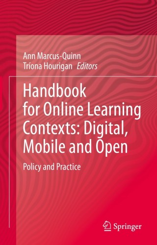 Cover image: Handbook for Online Learning Contexts: Digital, Mobile and Open 9783030673482