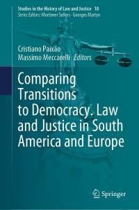 Imagen de portada: Comparing Transitions to Democracy. Law and Justice in South America and Europe 9783030675011