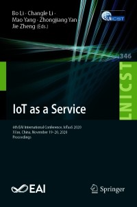 Cover image: IoT as a Service 9783030675134