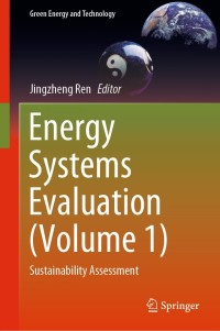 صورة الغلاف: Energy Systems Evaluation (Volume 1) 9783030675288