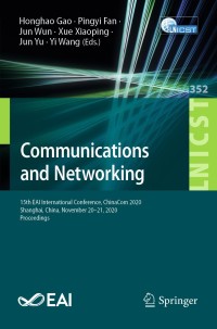 Cover image: Communications and Networking 9783030677190