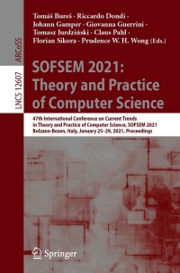 Cover image: SOFSEM 2021: Theory and Practice of Computer Science 9783030677305