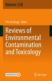 Omslagafbeelding: Reviews of Environmental Contamination and Toxicology Volume 250 9783030678517
