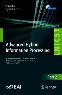 Cover image: Advanced Hybrid Information Processing 9783030678739