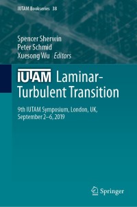 Imagen de portada: IUTAM Laminar-Turbulent Transition 9783030679019