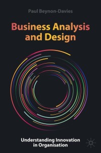 表紙画像: Business Analysis and Design 9783030679613