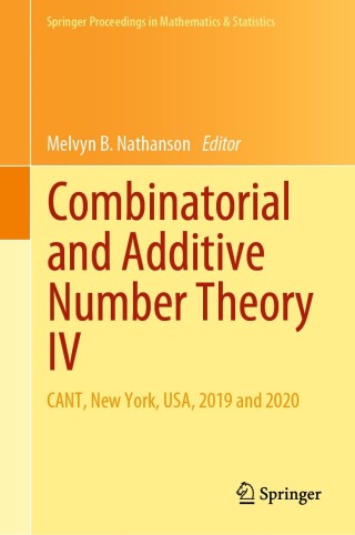 Cover image: Combinatorial and Additive Number Theory IV 9783030679958
