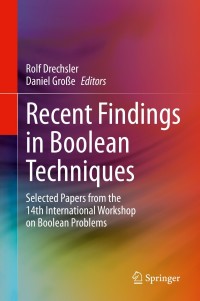 Cover image: Recent Findings in Boolean Techniques 9783030680701