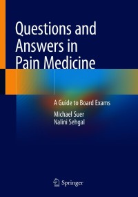 Cover image: Questions and Answers in Pain Medicine 9783030682033