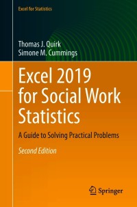 表紙画像: Excel 2019 for Social Work Statistics 2nd edition 9783030682569