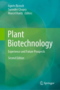 Cover image: Plant Biotechnology 2nd edition 9783030683443