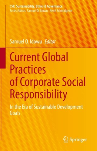 Cover image: Current Global Practices of Corporate Social Responsibility 9783030683856