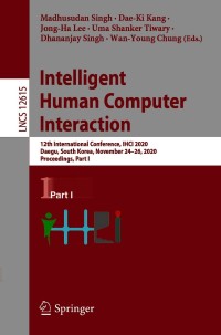 Cover image: Intelligent Human Computer Interaction 9783030684488