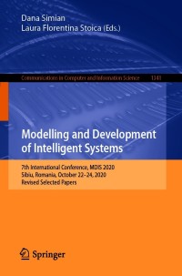 Cover image: Modelling and Development of Intelligent Systems 9783030685263