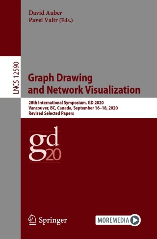 Imagen de portada: Graph Drawing and Network Visualization 9783030687656