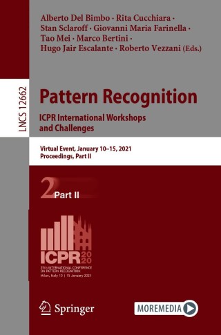 Cover image: Pattern Recognition. ICPR International Workshops and Challenges 9783030687892