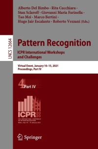 Immagine di copertina: Pattern Recognition. ICPR International Workshops and Challenges 9783030687984