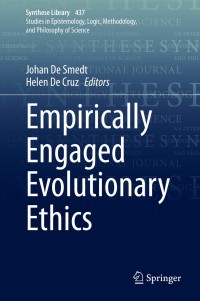 Imagen de portada: Empirically Engaged Evolutionary Ethics 9783030688011