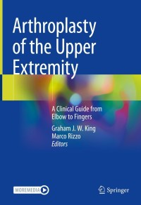 Cover image: Arthroplasty of the Upper Extremity 9783030688790