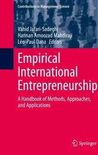 Cover image: Empirical International Entrepreneurship 9783030689711