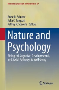Cover image: Nature and Psychology 9783030690199