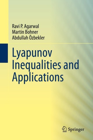 Cover image: Lyapunov Inequalities and Applications 9783030690281