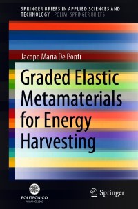 Cover image: Graded Elastic Metamaterials for Energy Harvesting 9783030690595