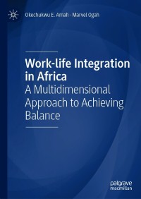 Titelbild: Work-life Integration in Africa 9783030691127
