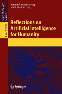 Titelbild: Reflections on Artificial Intelligence for Humanity 9783030691271