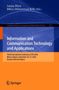 Immagine di copertina: Information and Communication Technology and Applications 9783030691424
