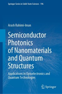 Cover image: Semiconductor Photonics of Nanomaterials and Quantum Structures 9783030693510
