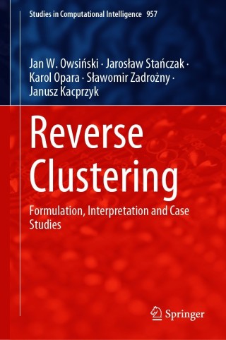 Cover image: Reverse Clustering 9783030693589