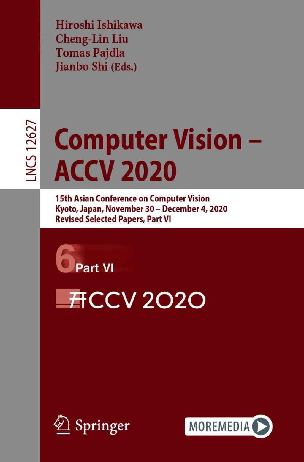 Computer Vision – ACCV 2020 15th Asian Conference on Computer Vision, Kyoto, Japan, November 30 – December 4, 2020, Revised Selected Papers, Part VI