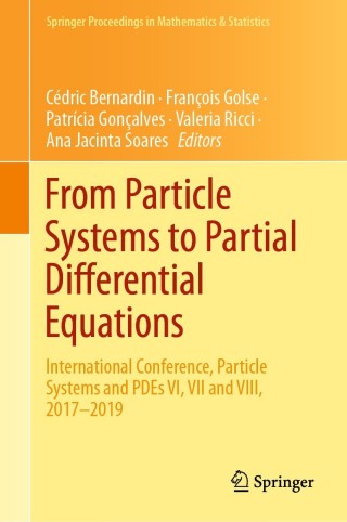 Immagine di copertina: From Particle Systems to Partial Differential Equations 9783030697839